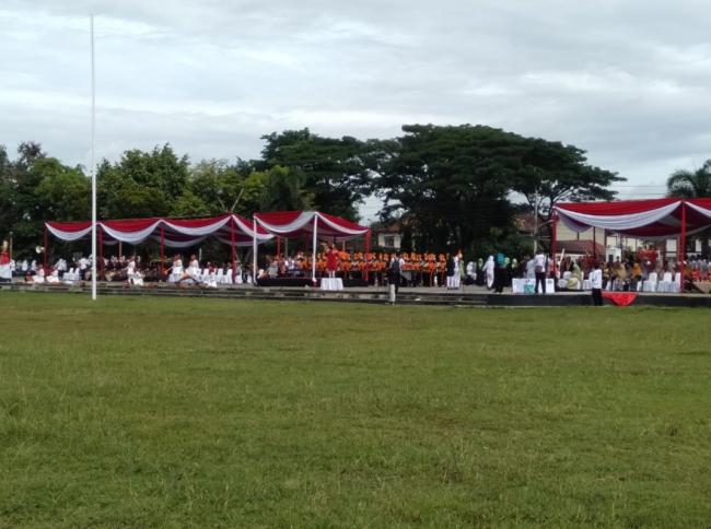 MTsN 7 Kebumen Ikuti Upacara HAB Kemenag ke-77 Tahun 2023